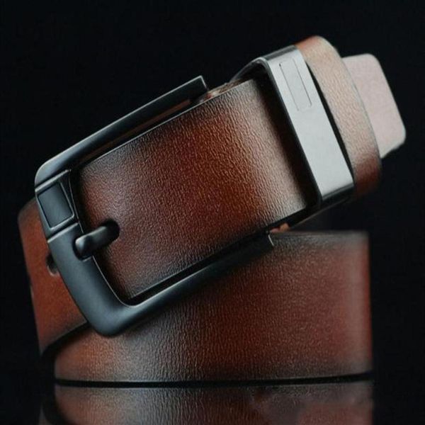 

rival men & women leather belt fashion brand belts for men & women jeans belt male strap251k232a, Black;brown