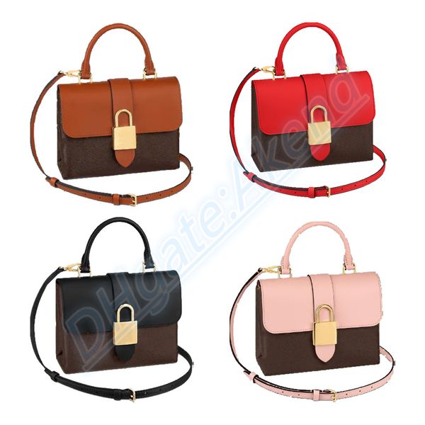 

luxury classic locky bb clutch shoulder bag pochette m44322 leather handbags vintage designer women's men wallet handbag 200f