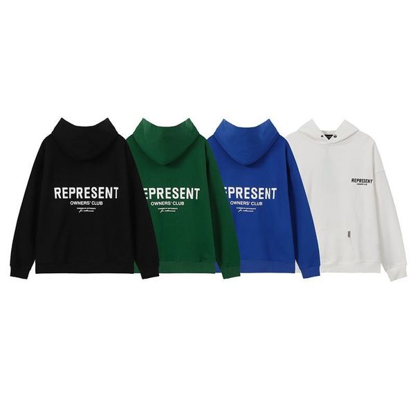 

ox005 autumn winter hoodies sweatshirts for men women letters puff printing hooodie plus velvet sweater hip hop pullover sweatsuit, Black