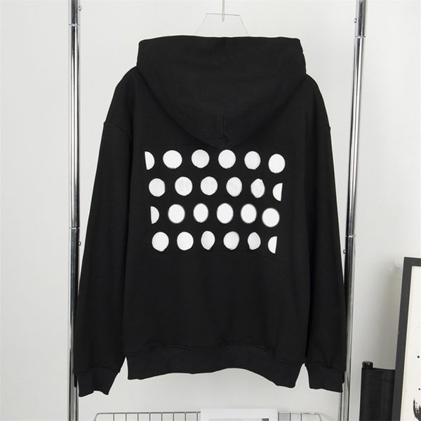 

mens hoodies sweatshirts oversized mens and womens pullovers casual loose hoodie cotton high street sports sweatshirts 220902, Black