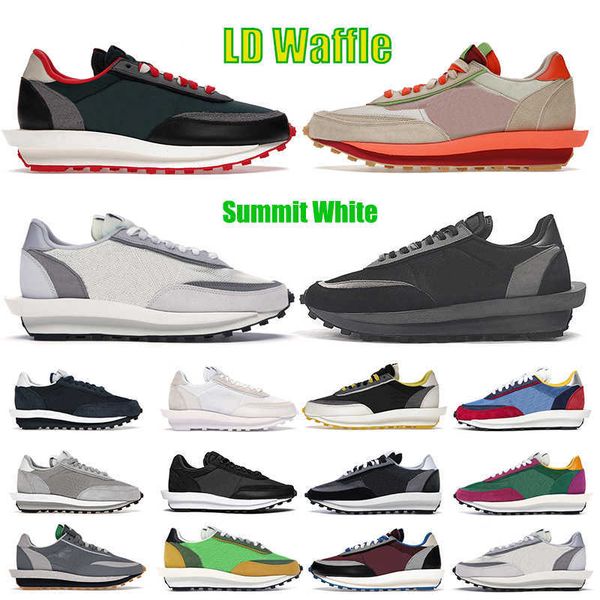 

men women running shoes ld waffle pine green summit white blue void triple black nylon midnight spruce night maroon mens trainers sport snea