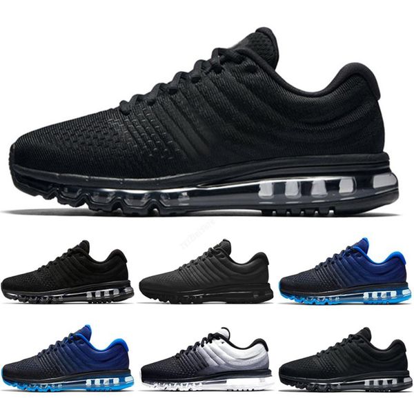 

2017 big plus size 40-47 shoes for men breathable tn kpu chaussure white black athletic outdoor sneakers sports trainers239t, Black;brown