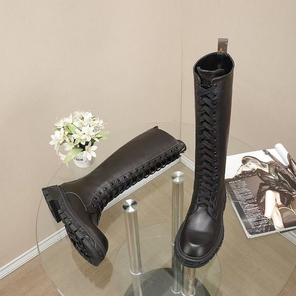 

luxury casual men shoes boots tread slick lace up sneaker triple black royal red low platform 0523