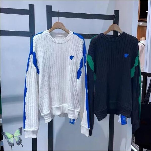

men's plus size sweaters patchwork color knitted sweater men's plus size sweaters