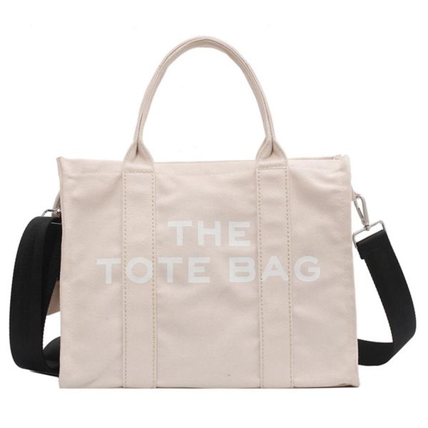 

women zipper shoulder bags canvas large tote bag cloth shopper letter printing crossbody handbag267e