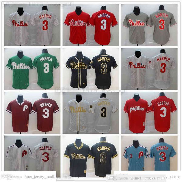 

2022 news baseball 3 bryce 10 jt harper realmuto jerseys red white blue jersey stitched man black gold green gray size s-xxxl
