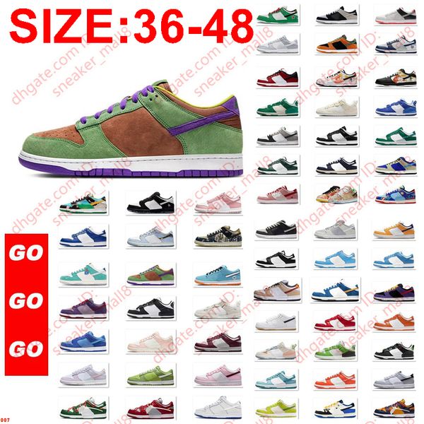 

2022 designer low mens women skate casual shoes chunky grey georgetown midas atlas lost unc coast chicago black white laser orange trainers, Red;white