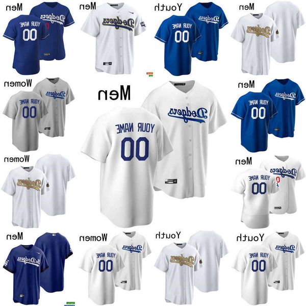 

baseball jersey 2022 all-star men women los 50 mookie betts 6 trea turner 5 freddie an 35 cody bellinger 10 justin turner 3 chris taylor ang, Blue;black