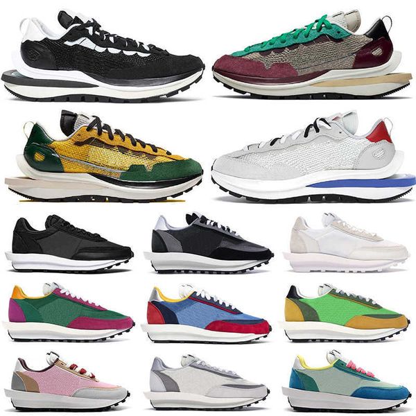 

2022 new vaporwaffle ld waffle running shoes men women fashion black white sail game royal villain red nylon outdoor mens trainers sport sne