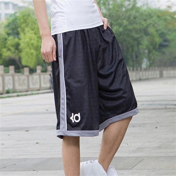 

new designer big and tall men's basketball shorts knee length running sports shorts with zipper pocket loose gym shorts plus size 243k, White;black