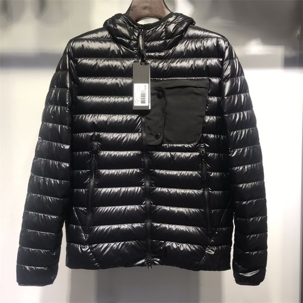 

mens down parkas autumn and winter mens jacket hooded white duck down padded down jacket functional casual jacket 220902, Black