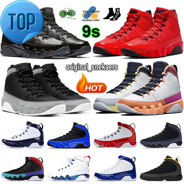 

boots jumpman 9 men basketball shoes 9s particle grey change the world chile red university gold blue oregon ducks outdoor mens trainers spo, Black