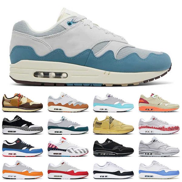

patta men 1s running shoes noise aqua monarch magma orange elephant obsidian mens trainer sports sneakers