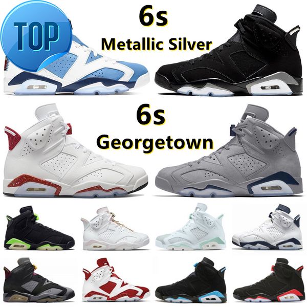 

boots jumpman georgetown 6 6s mens basketball shoes midnight navy maroon british khaki triple black infrared unc white red oreo electric gre