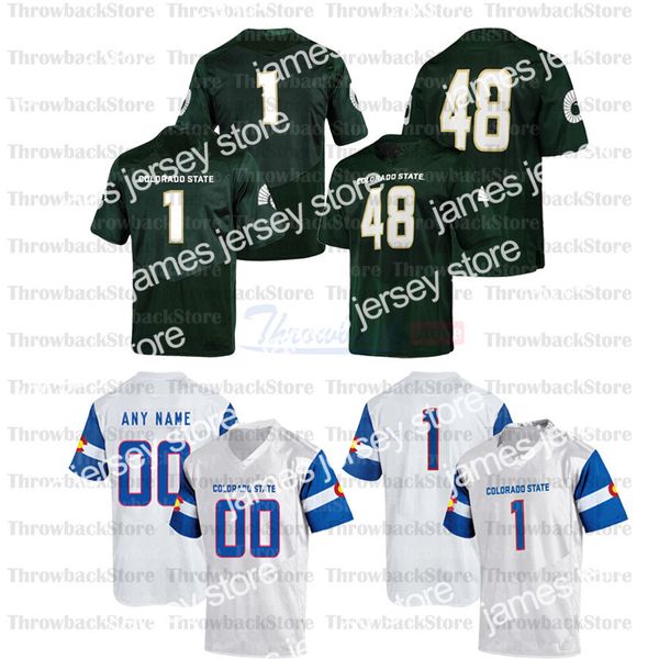 

american college football wear custom colorado state college football jerseys 15 collin hill 5 marvin kinsey jr. 7 jamal hicks 9 warren jack, Black