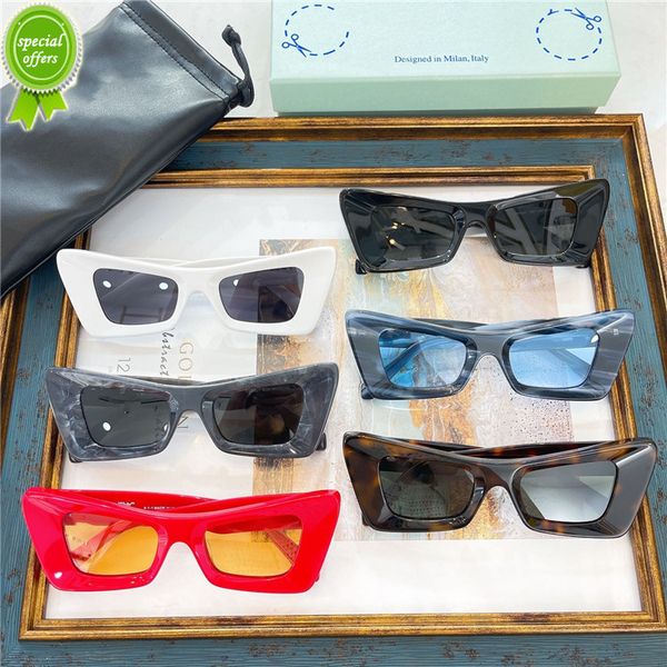 

mens sunglasses designer brands fashion new trendsetter white eye, White;black