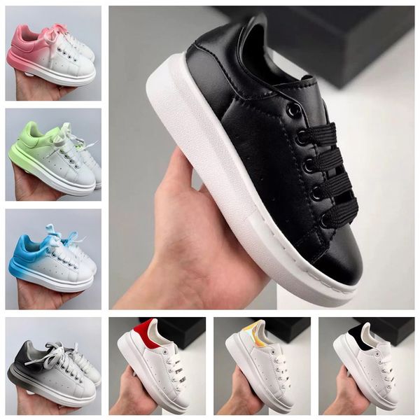 

2022 infant designer kids shoes for boys and girls sneaker ander thick bottom white black red boby toddler casual sneakers size eur24-35