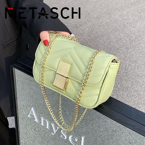 

shoulder bags metasch summer small bag 2022 fashion women's messenger versatile chain luxury design crossbody