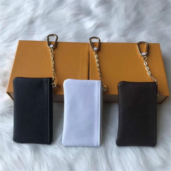 

special 4 colors key pouch zip wallet coin leather wallets women purse 62650 with box dust bag certificate235l, Red;blue