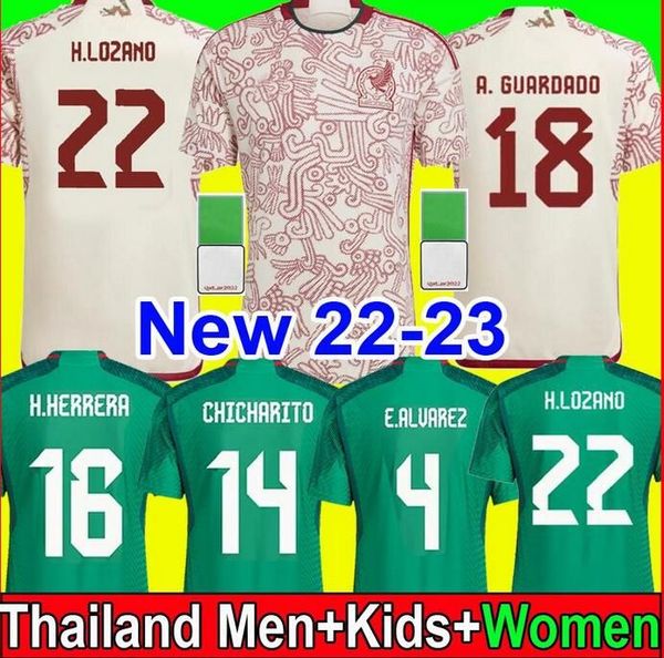 

qatar 2022 soccer jerseys thai quality customized shirts chicharito carlos v h.herrera r.jimenez h.lozano tecatito g.ochoa c.salcedo e.alvar, Black;yellow