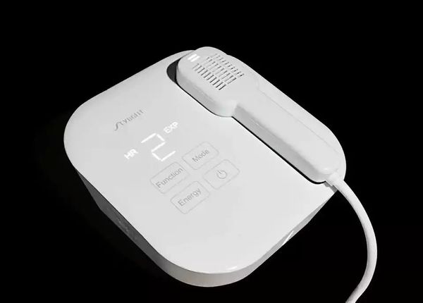 

new trend high efficiency portable professional ipl laser hair removal home use machine for women and men, Black