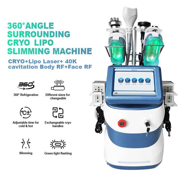 

professional fat ing slimming cavitation rf laser machine 360 cryo cooling therapy fat loss cellulite removal weight reduce skin tightening