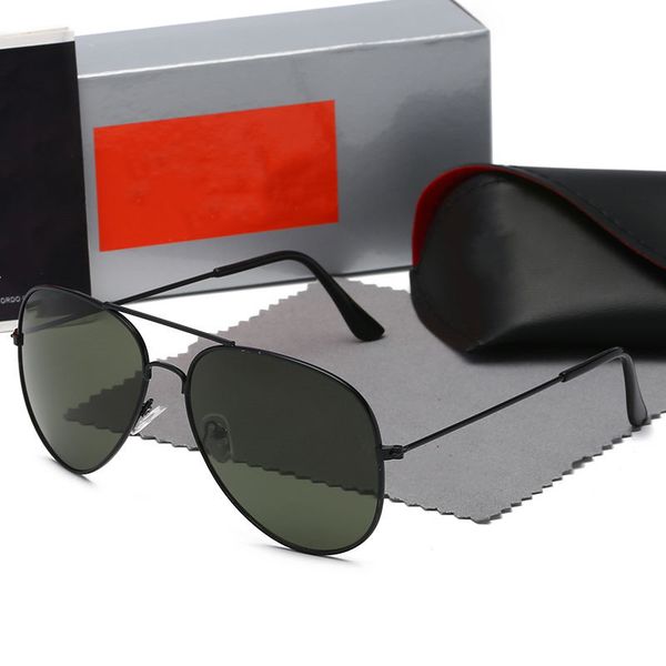 

ray 2023 band bands g15 fashion eyewear rale ban men women classical sun glasses aviator lenses ray new bands sun glasses design suitable fa, White;black
