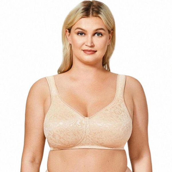 

bras bras delimira women's lace wireless smooth bra minimiser plus size unlined comfort1 q0ni#, Red;black