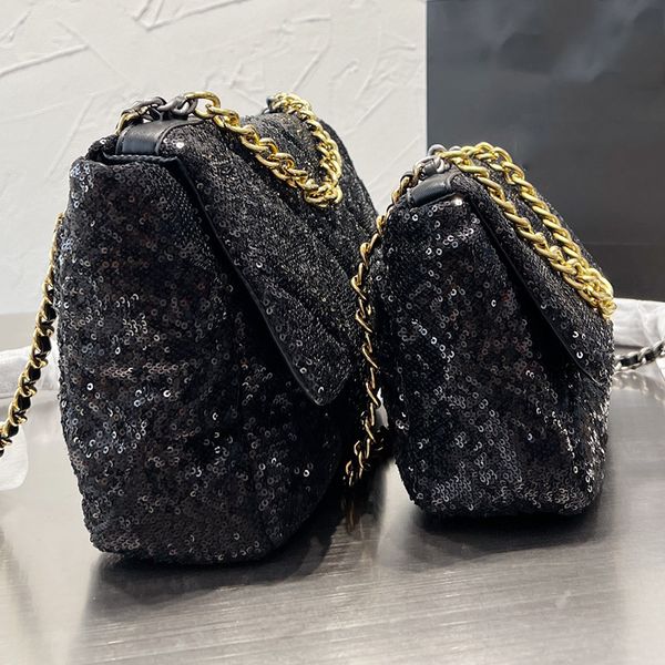 

designer women 19 sequins quilted crossbody bag france paris brand classic 19s pillows messenger handbags lady 19c flap shoulder handbag lux