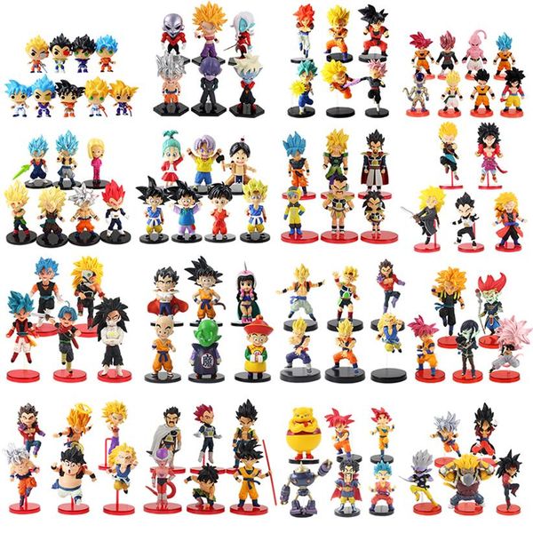 

cartoon mini figurine pvc cute model figure toys doll kids gift c02202472