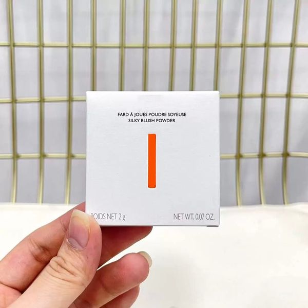 

brand silky blush powder 9 colors makeup palette 2g fard a joues poudre soyeuse