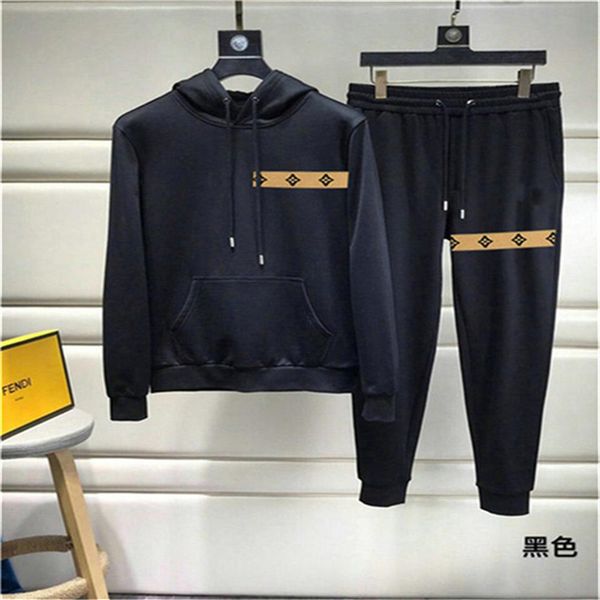 

men's tracksuits sports suit designer luxury fashion classic sweater outdoor yoga fishing yacht exercise home clothes all cotton h290c, Gray