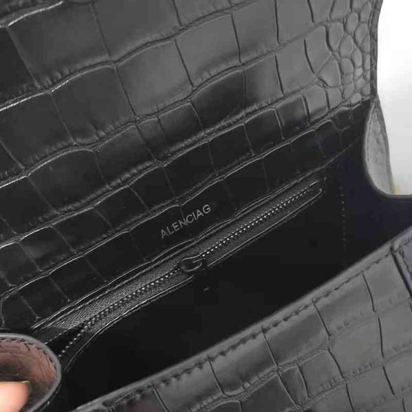

baleciga's bag designer bags 2022 summer b's hourglass bag calfskin messenger one shoulder portable european american style fashio