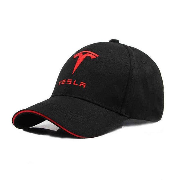 

embroidered cap for men's curved brim sports hat outdoor sunshade hat tesla truck driver hat231t274k, Blue;gray