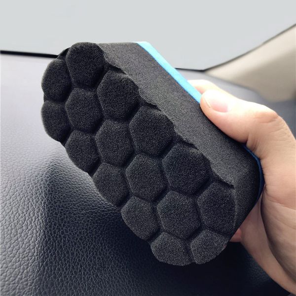 

1pc car wash sponge detailing foam cleaning auto care maintenance wax polishing pad