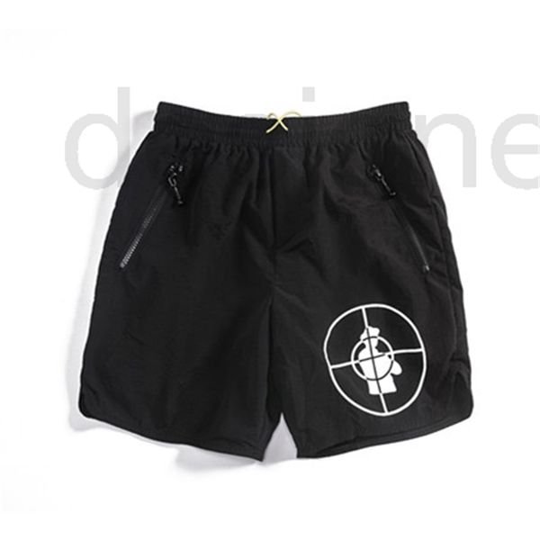 

men's pants designer 2021 summer new personalized printed men's high street casual shorts net through quick drying pants m7t7, Black