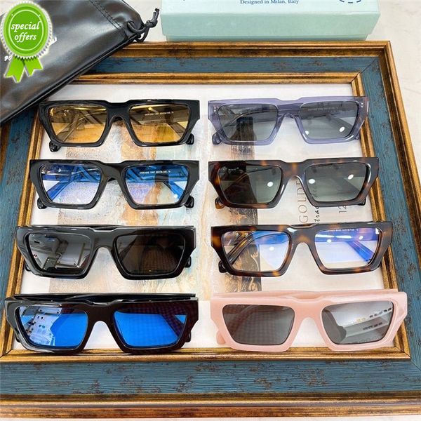 

mens sunglasses designer brands fashion new trend men's women's red same, White;black