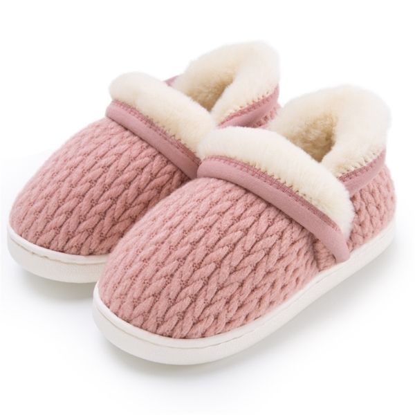 

slipper baby shoes winter slippers warm toddler children boys girls kids soft sole cotton shoes anti-slip 220902, Black;grey