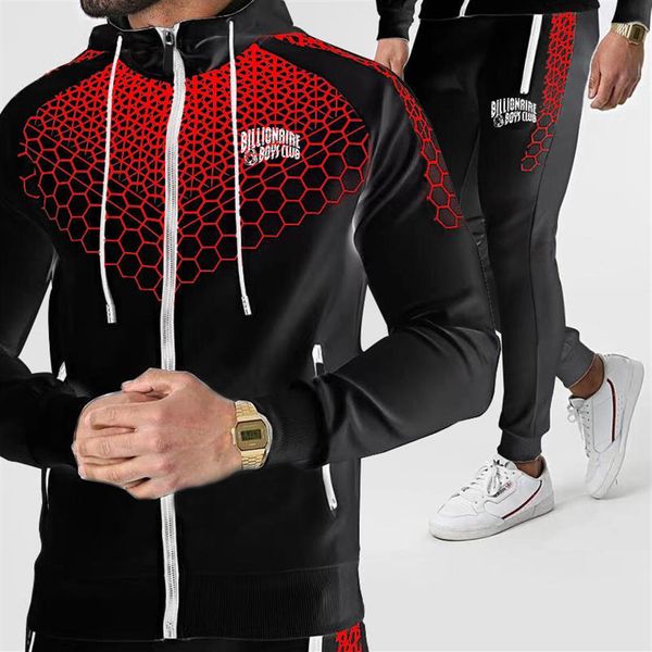 

men sportswear sets spring winter casual designer tracksuit hoodies women windbreaker fashion sweatshirt jacket male basketball sweatsu322t, Gray