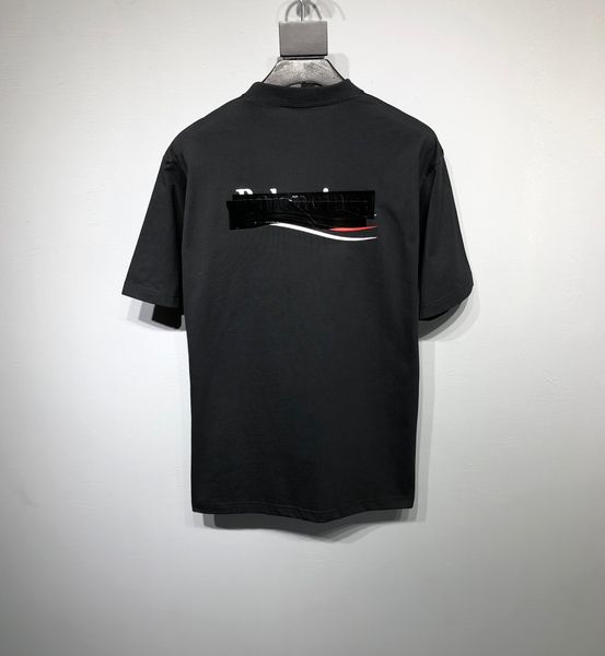 

men's plus tees polos round neck embroidered and printed polar style summer wear with street pure cotton 2qdw, Black;brown