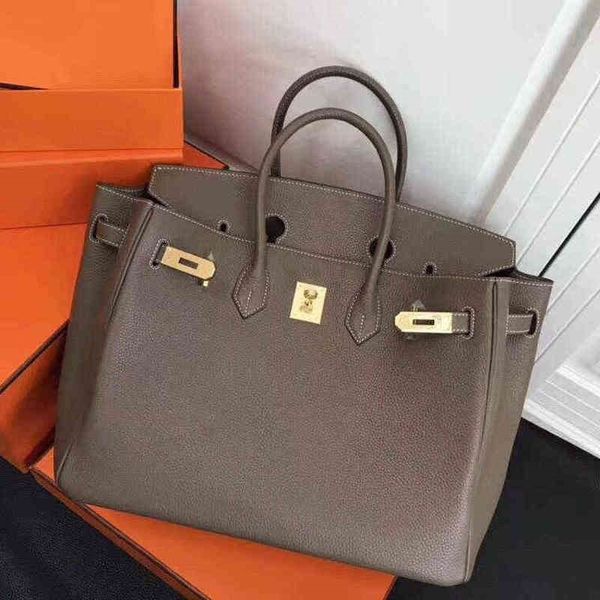 

handbags designer birkins crossbody bags bags cowhide togo litchi pattern leather fashion commuter mother tot large