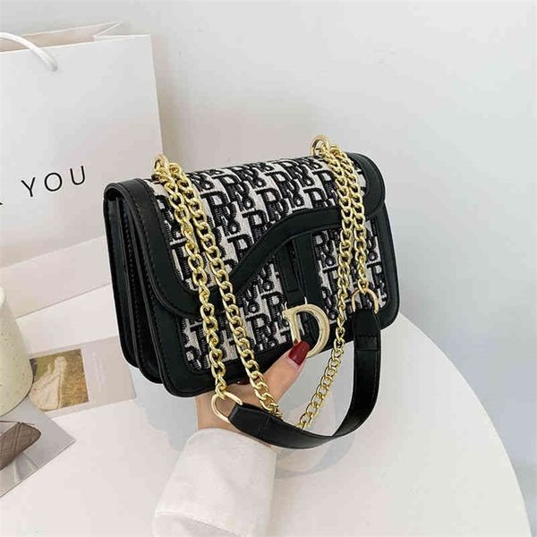 

fashion bags fashionable simple personalized and fashionable small square bag autumn foreign style handbag printed single shoulder