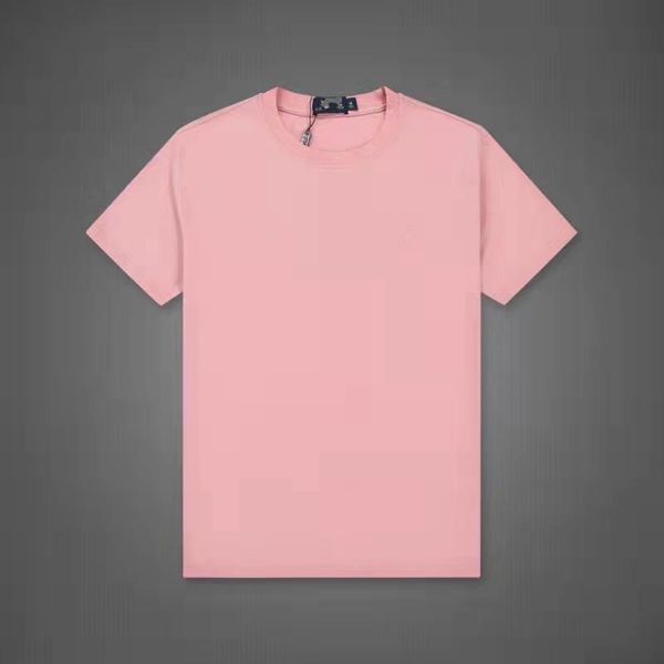 

wholesale 2234 summer new polos shirts european and american men's short sleeves casualcolorblock cotton large size embroidered fashion, White;black