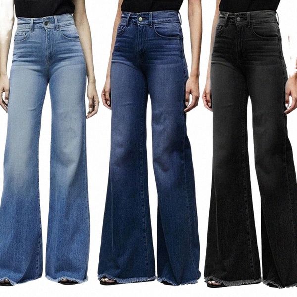 

women's jeans high waist wide leg jeans brand women boyfriend denim skinny woman's vintage flare plus size pant mom loose women&#0, Blue