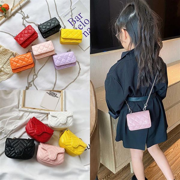 

kids purse bag pu shoulder messenger wallet casual letter print cute princess travel birthday gift254i, White