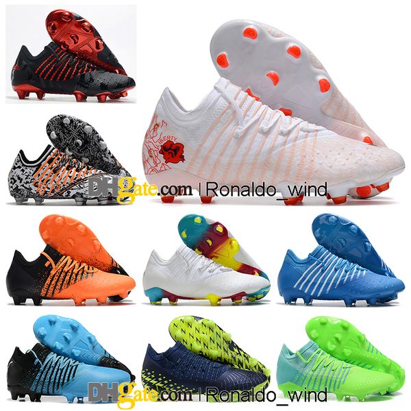 

gift bag mens high ankle football boots future z 1.3 instinct fg mg firm ground cleats neymar combat soccer shoes limited edition 1.4 libert, Black