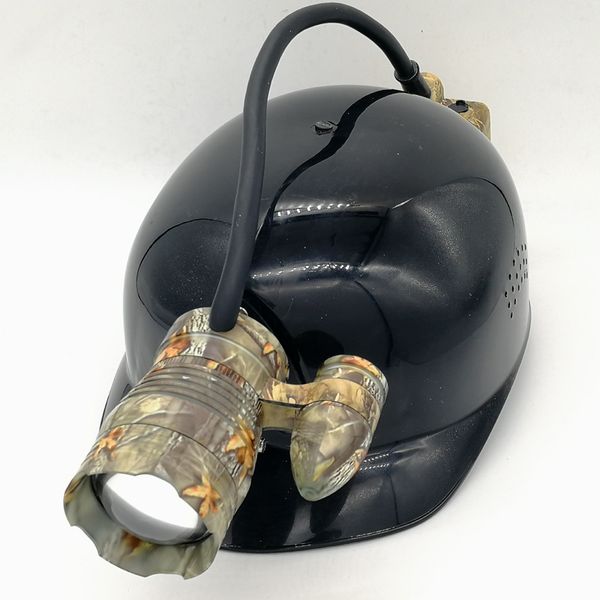 

zoomable led hunting light camouflage aluminum alloy headlamp
