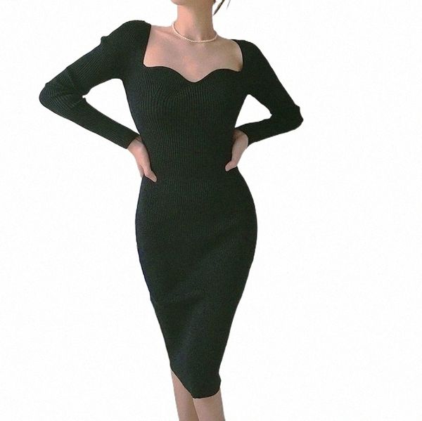 

casual dresses casual dresses red black autumn winter women knitted sweater dress long sleeve off shoulder elegant party wedding daily wear, Black;gray