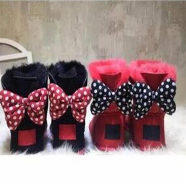 

cartoon baby snow boots mice character snow boots for toddlers booties for kids babygenuine leather boots for children' winter s296b, Black;grey