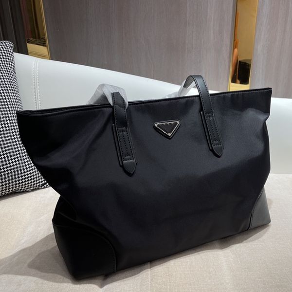 

pradity fashion cleo hobo bag designer 3 piece set nylon totes shopping tote bags handbags fashion womens woman handbag luxury pra da black
